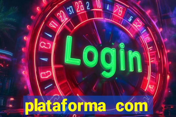 plataforma com chuva de dinheiro